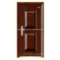 Acero inoxidable entrada puerta seguridad puerta KKD-302 para los diseños de la puerta